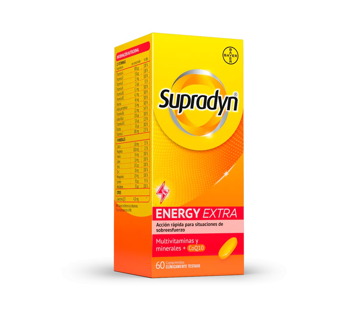 Supradyn Energy Extra, 60 comprimidos