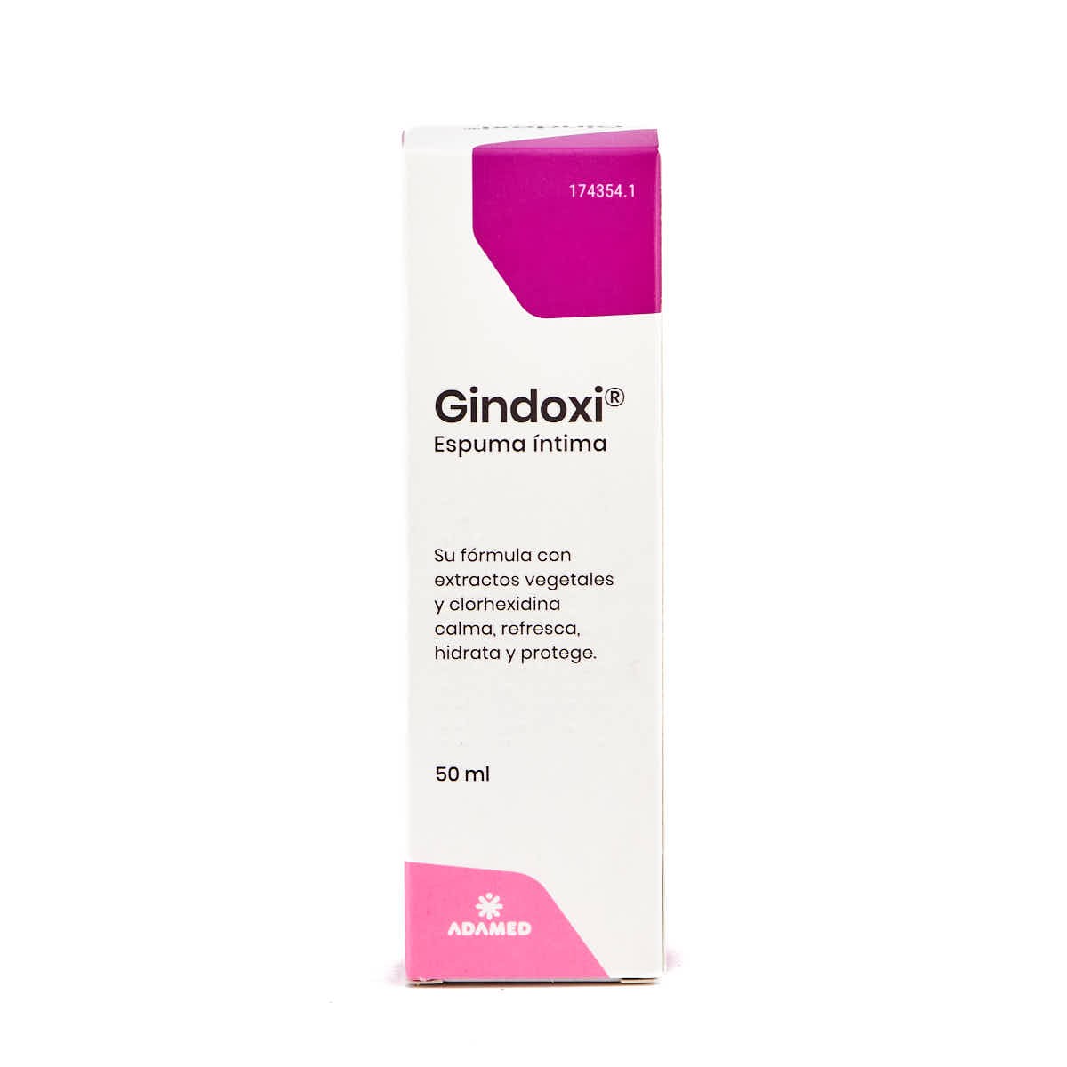 Gindoxi espuma higiene intima, 50 ml