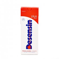 Enxaguante bucal Desensin Plus Fluoreto para Dentes Sensíveis, 500 ml
