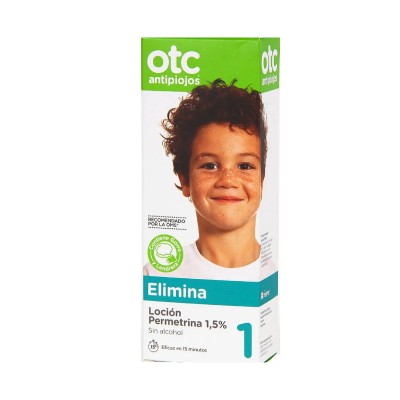 OTC Anti-Lice Permetrina 1.5% Family Size Loção, 200ml