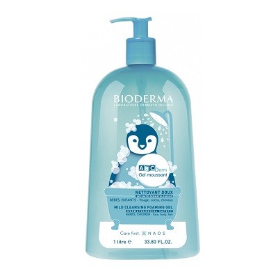 Bioderma ABCDerm Gel espumante, 1000 ml