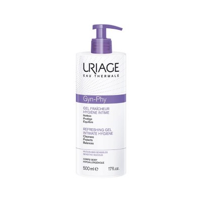 Uriage Gyn-phy Gel Refrescante Higiene Íntima, 500 ml