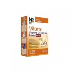 NS Vitans Vitamina C+ 1000 mg Retard Max, 30 comprimidos