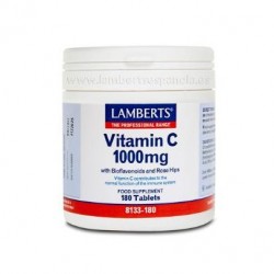 Lamberts Vitamina C 1000mg com Bioflavonóides, 180 comprimidos