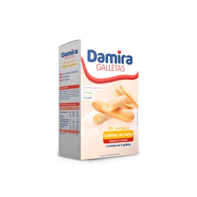 Damira meus primeiros biscoitos sem leite, 150 g, 6 sachês