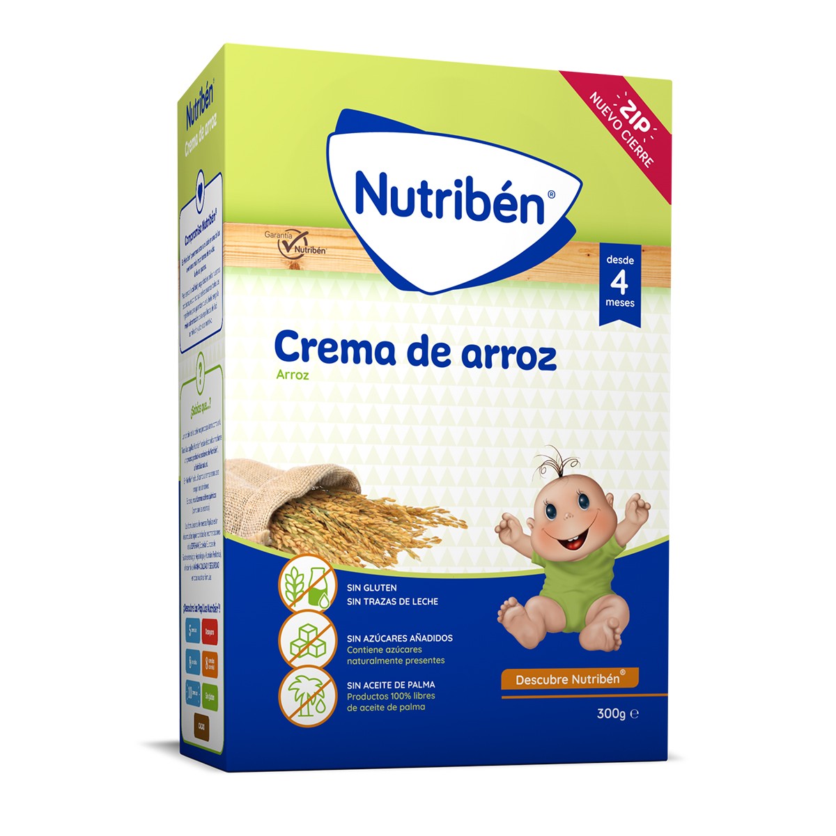 Nutriben Creme de Arroz, 300gr.