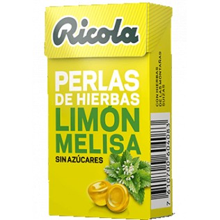 Ricola Limão Limão Ervas Pérolas, 25 g