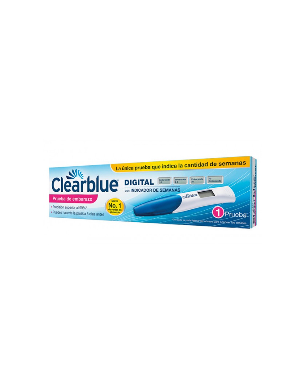 Teste de gravidez digital Clearblue