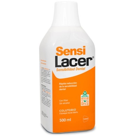 Enxaguante bucal Sensi Lacer, 500ml