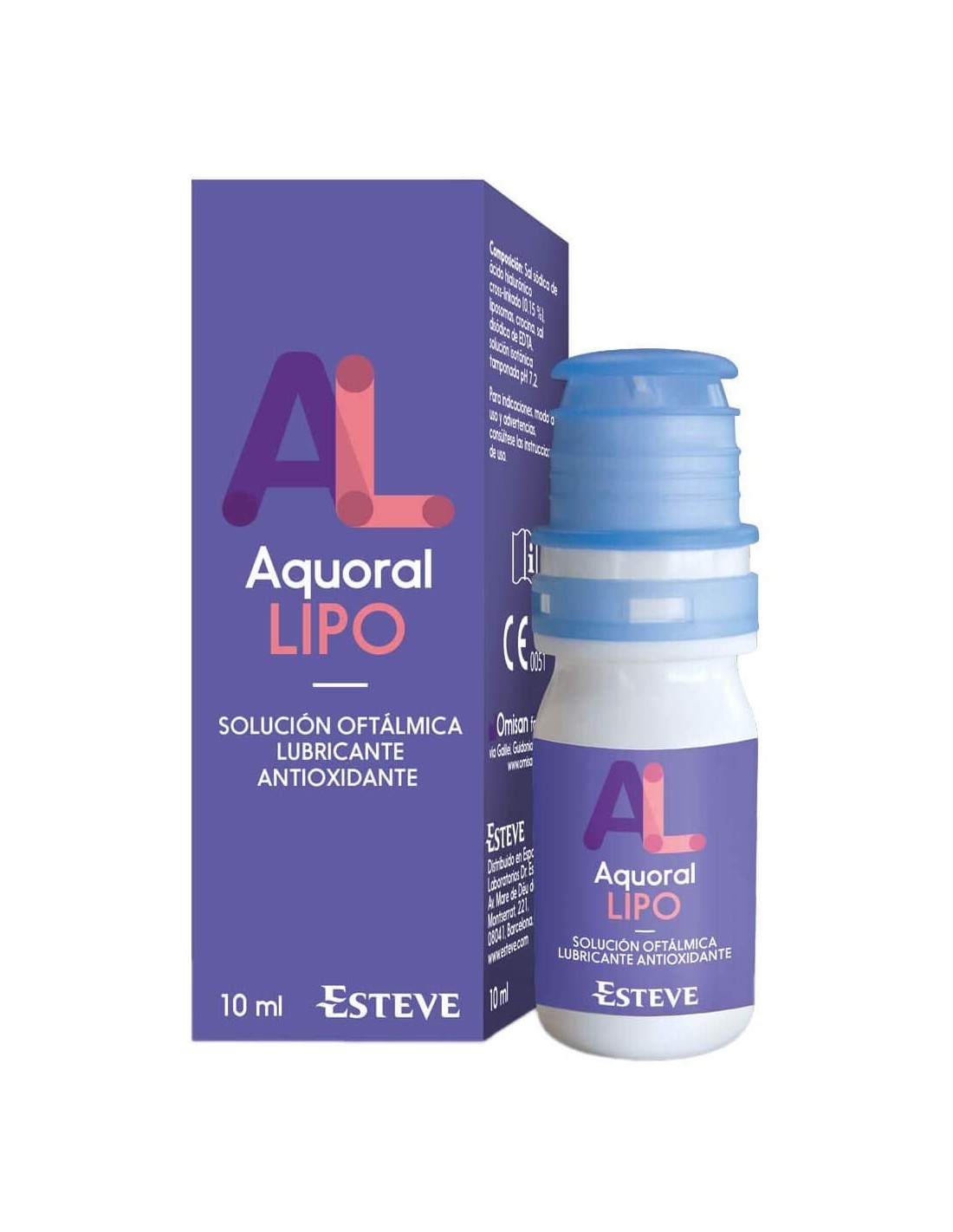 Solução Lipo Lubrificante Aquaoral, 10ml.