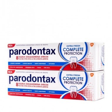 Parodontax Proteção Completa Extra Fresh Duplo, 2x75ml.