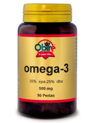 Obire Omega-3 500 mg, 90 Pérola.