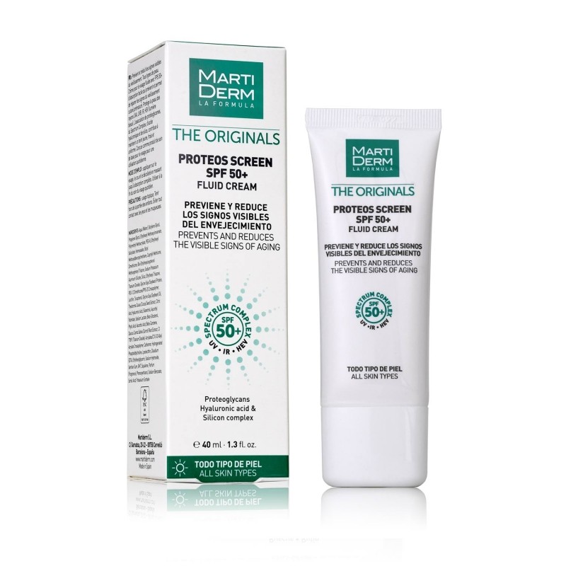 Martiderm Proteos Screen SPF50+ creme fluido, 40ml.