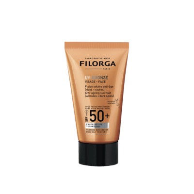 Filorga UV-Bronze face protector solar facial SPF50+, 40 ml