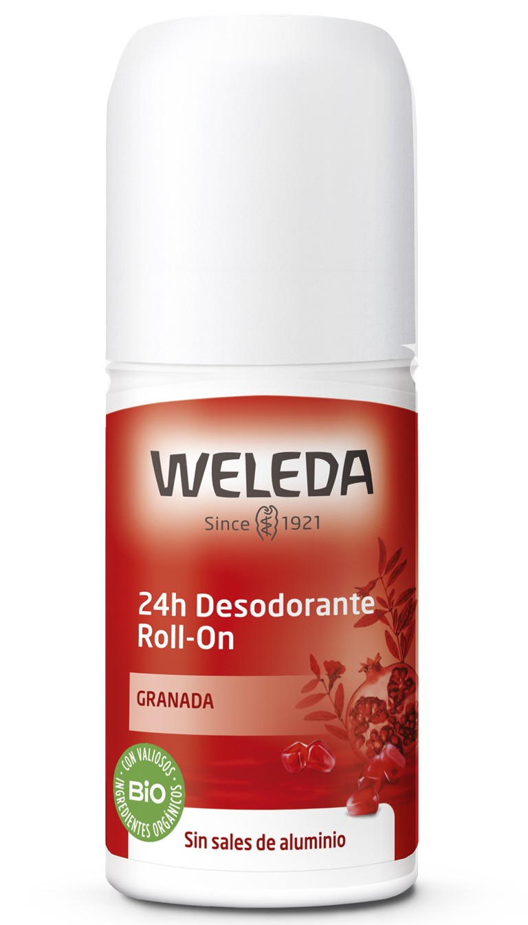 Weleda Granada Desodorante 24h Roll-on, 50 ml