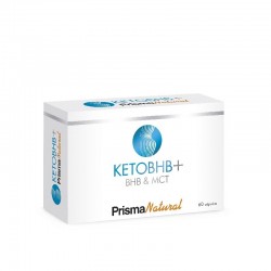 Prisma Natural Ketobhb + BHB MCT, 60 cápsulas.
