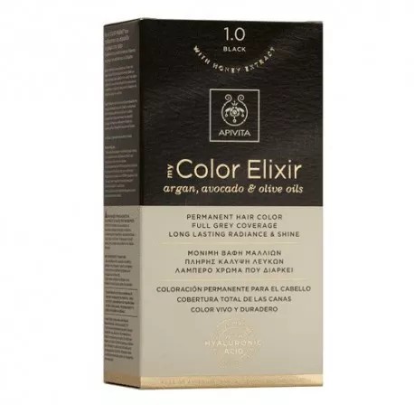 Tinte apivita My Color Elixir 1.0 preto