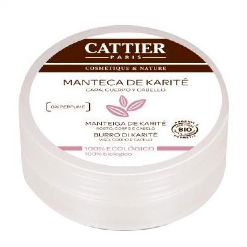 Manteiga de Karité Cattier, 100g.