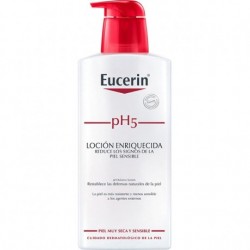Eucerin pH5 Loção Enriquecida para Pele Sensível, 400ml.