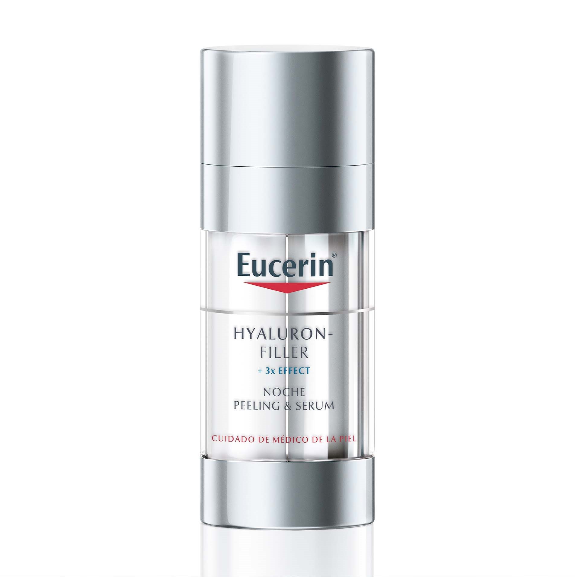 Eucerin Hyaluron-Filler Noche Scrub & Serum, 30ml.