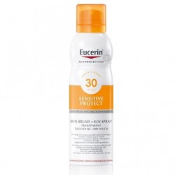 Eucerin Sun SPF30 Spray Toque Seco Transparente, 200 ml