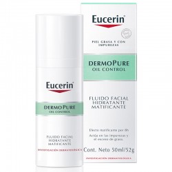 Eucerin DermoPure Oil Control Fluido Facial, 50 ml