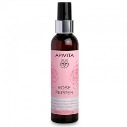 Apivita Óleo de Massagem Remodelador de Pimenta Rosa, 150 ml