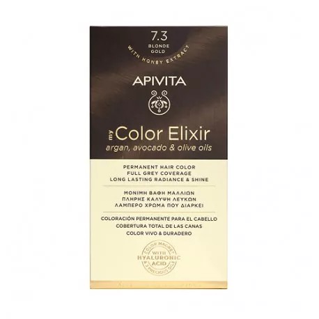 Apivita Tint Minha Cor Elixir 7.3 Loiro Dourado