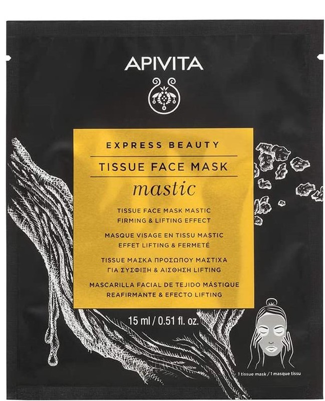 Apivita Máscara Mastic Tissue Face, 15 ml.