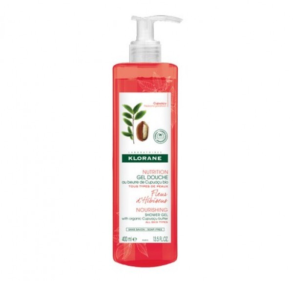 Klorane Gel de Ducha Fleur D´Hibiscus, 400ml.