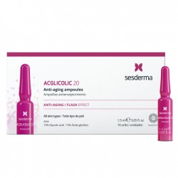 Sesderma AcGlycolic 20, 10 ampolas.