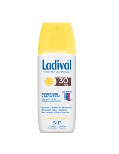 Proteção Ladival & Bronzeamento FPS30, 150ml. *