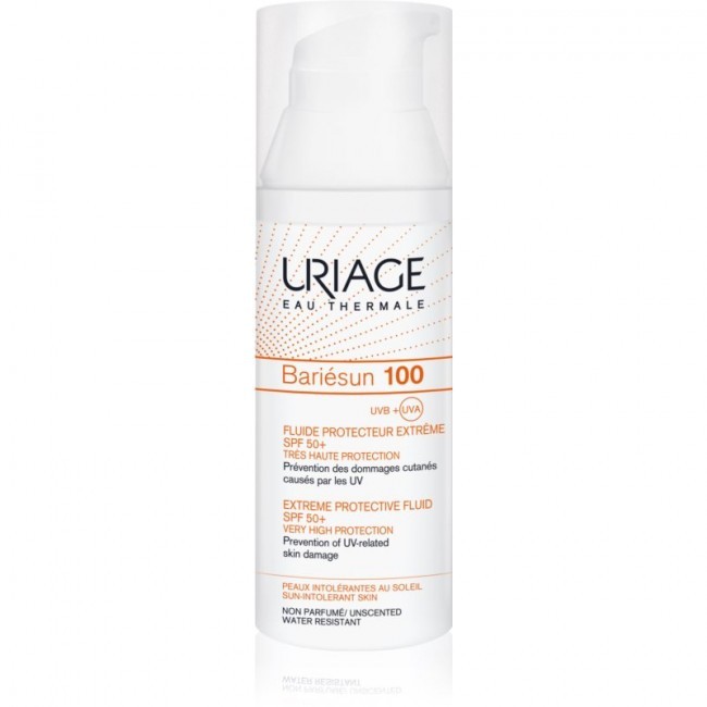 Uriage Bariesun 100 Líquido FPS50+, 50 ml