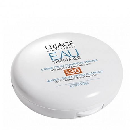 Uriage Creme de Água Compacto Cor FPS30, 10g.