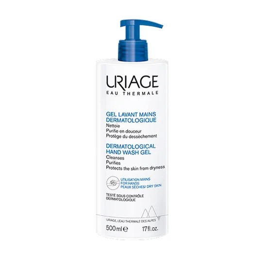 Uriage Gel Dermatológico para as Mãos, 500ml.