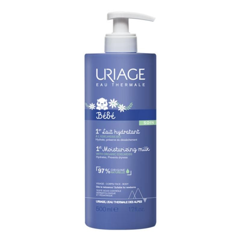 Uriage Baby 1º Leite Hidratante, 500 ml