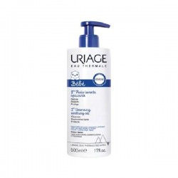 Uriage Baby 1º Aceite de Limpeza Calmante, 500 ml