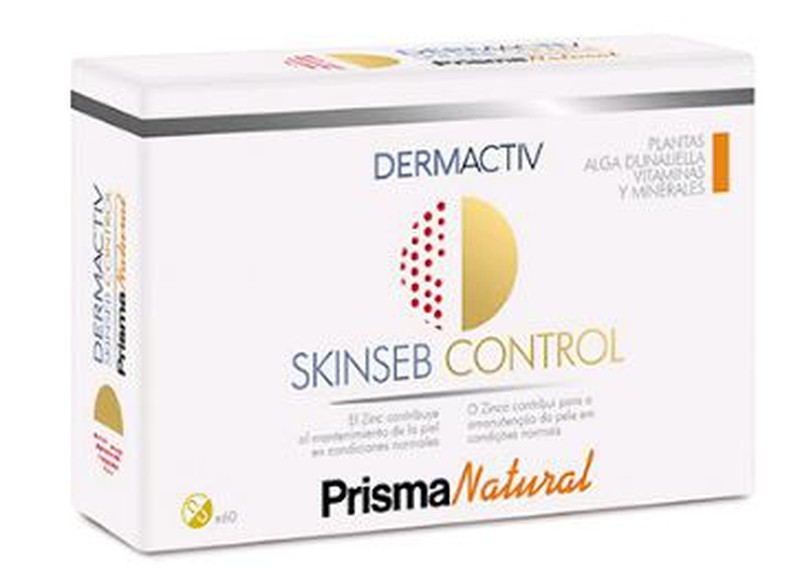 Prism Natural Skinseb Control Dermactiv, 60 cabeças.