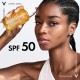 Vichy Capital Soleil Luminosidade Proteção Solar Água FPS50, 200ml.