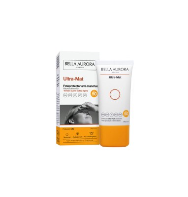 Bella Aurora Ultra-Mat Fotoprotetor Antimanchas FPS 50, 50 ml