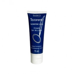 Boderm Tazarene 0,05% creme tópico para pele seca, 75 ml