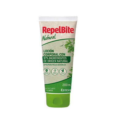 Repelir Mordida loción corporal natural, 200 ml