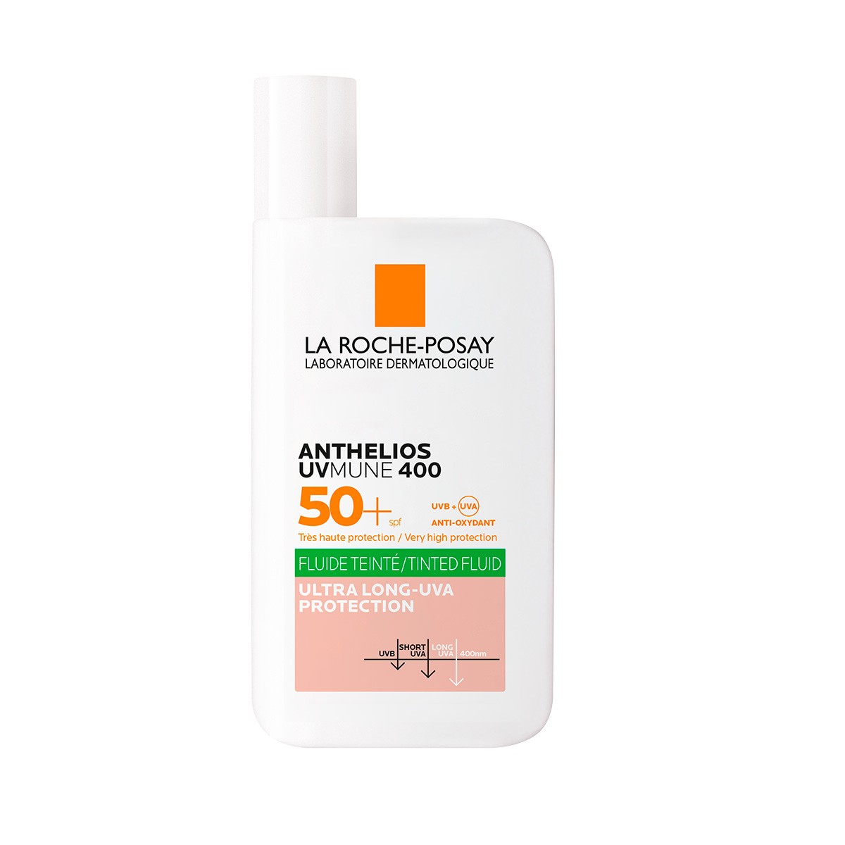 La Roche Posay Anthelios UVMune 400 FPS50+ Líquido Colorido, 50ml