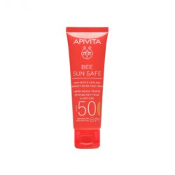 Apivita Bee Sun Safe Anti-Spot & Anti-Age Color FPS50, 50 ml