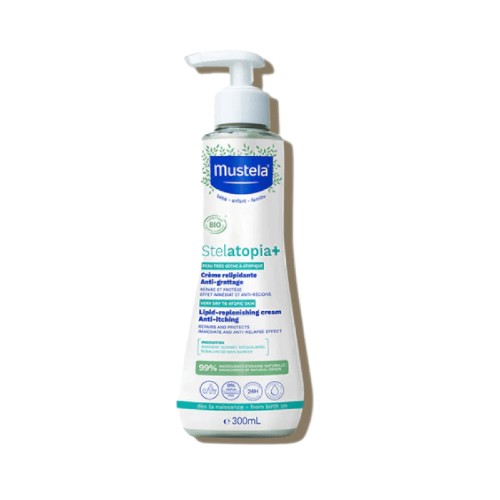 Mustela Stelatopia+ creme lipidizante, 300 ml