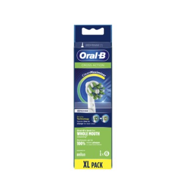 Oral-B CrossAction Refil, 6 unidades