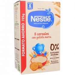 Nestlé Porridge 8 Cereais Formato de Poupança, 725 gr