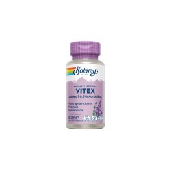 Solaray Vitex (Chasteberry), 60 cápsulas veganas