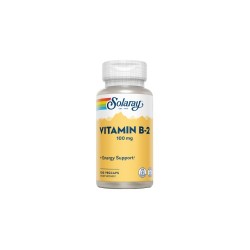 Solaray B2 100 mg, 100 cápsulas vegetarianas