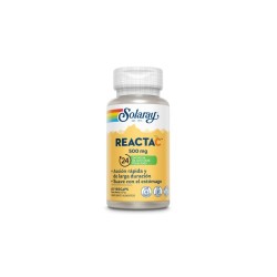 Solaray Reacta C 500 mg, 60 cápsulas vegan